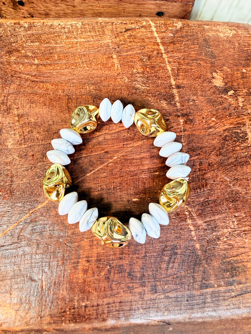 Colorful & Gold beaded Bracelets