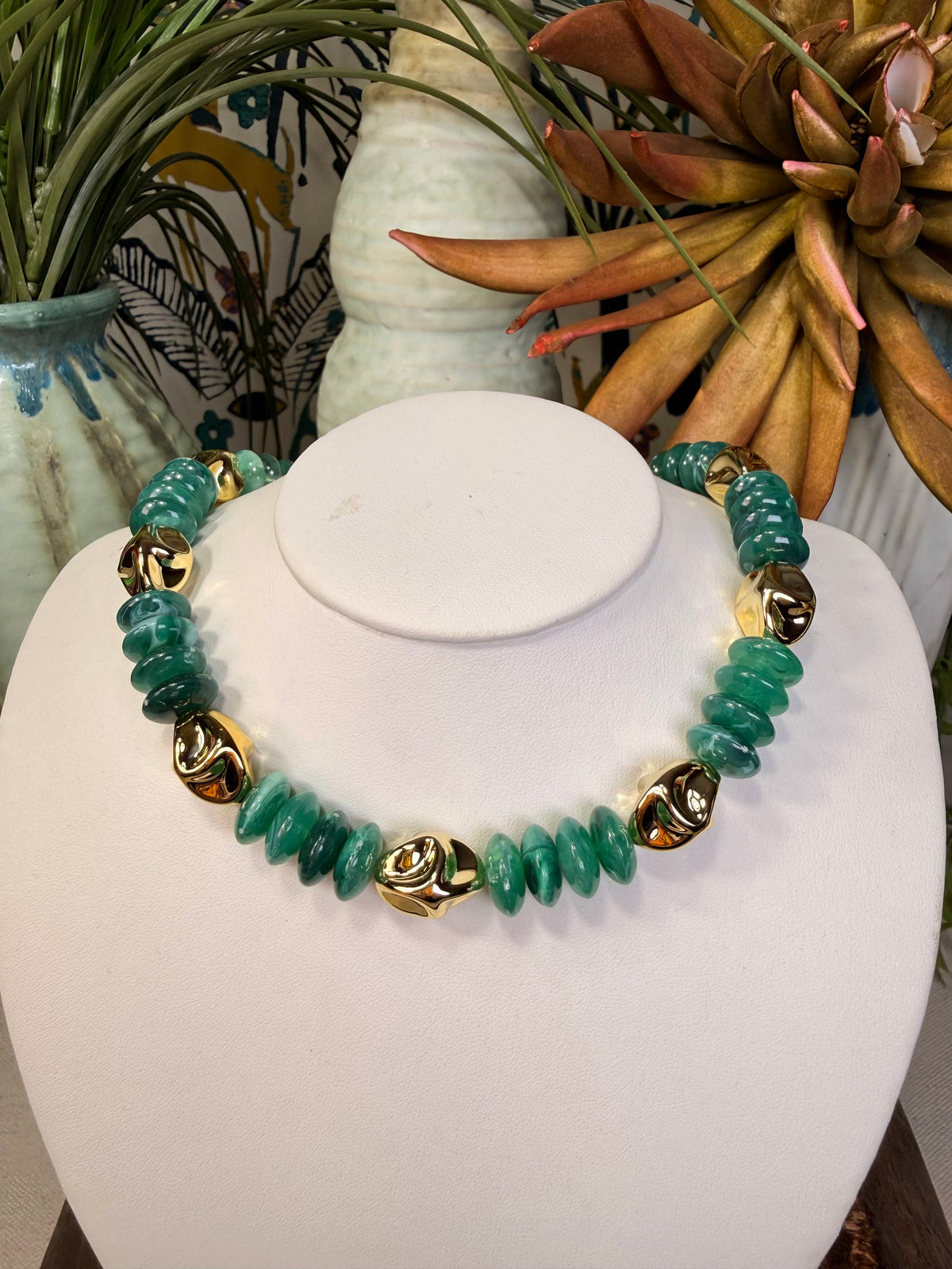 Colorful & Gold beaded