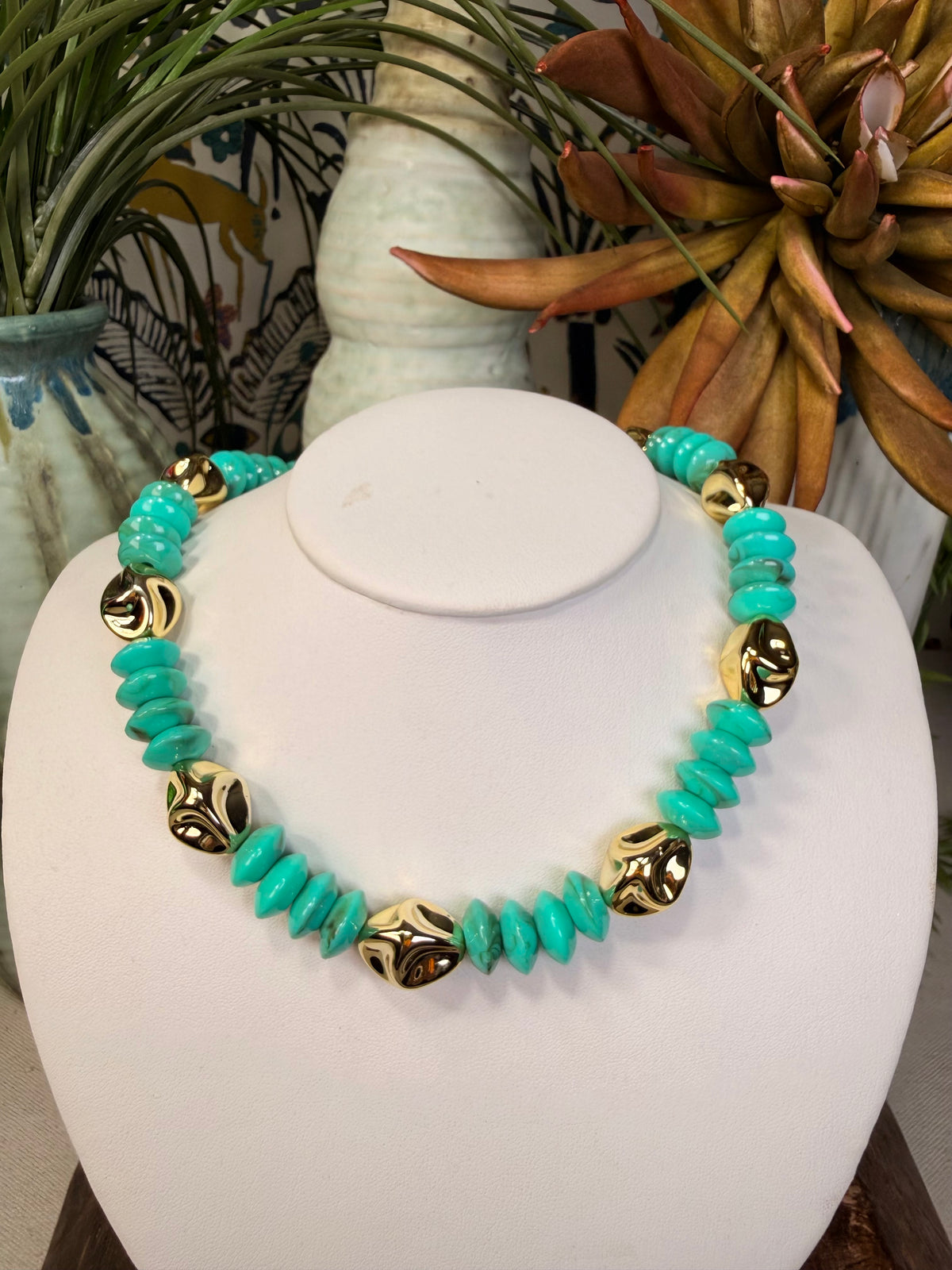 Colorful & Gold beaded
