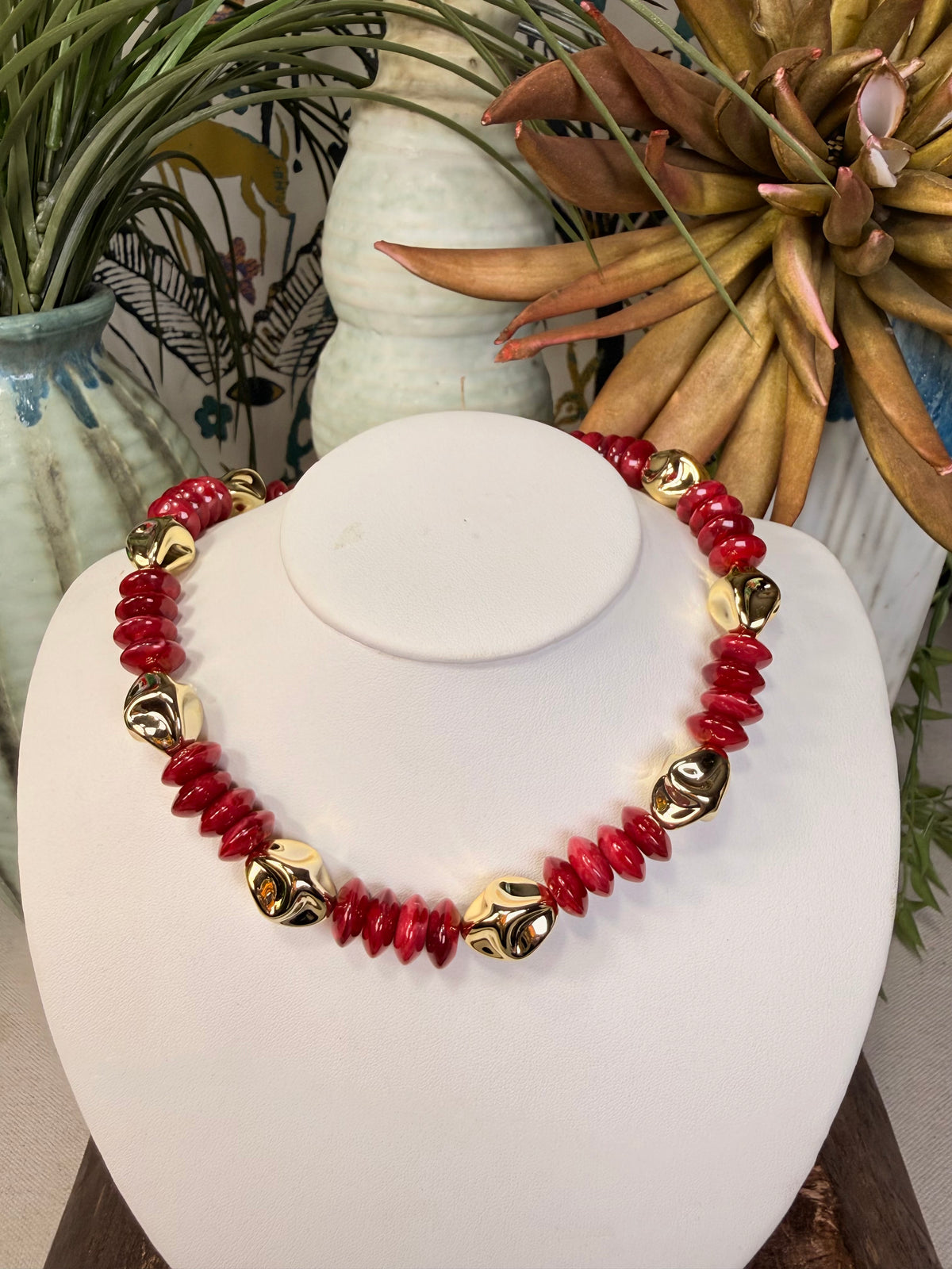 Colorful & Gold beaded