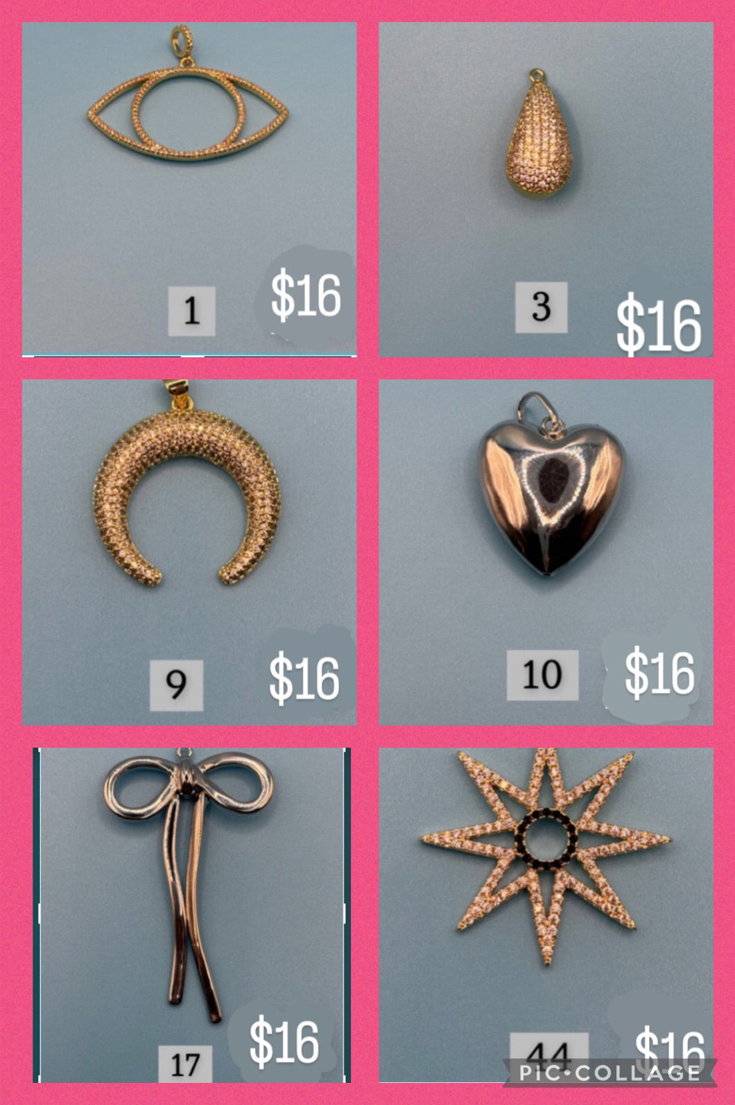 $16 Charms