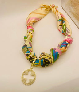 Lulu scarf necklace