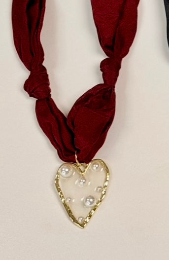 MSU scarf necklaces