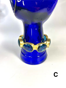 Gemstone cuff C