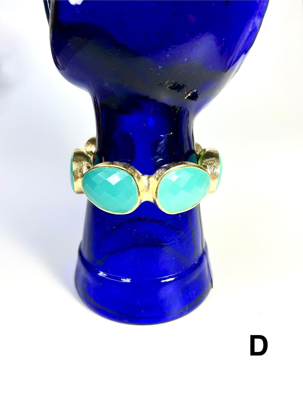 Gemstone cuff D