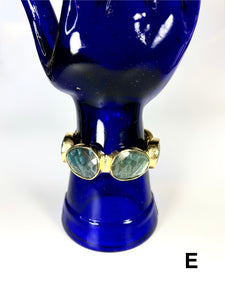 Gemstone cuff E
