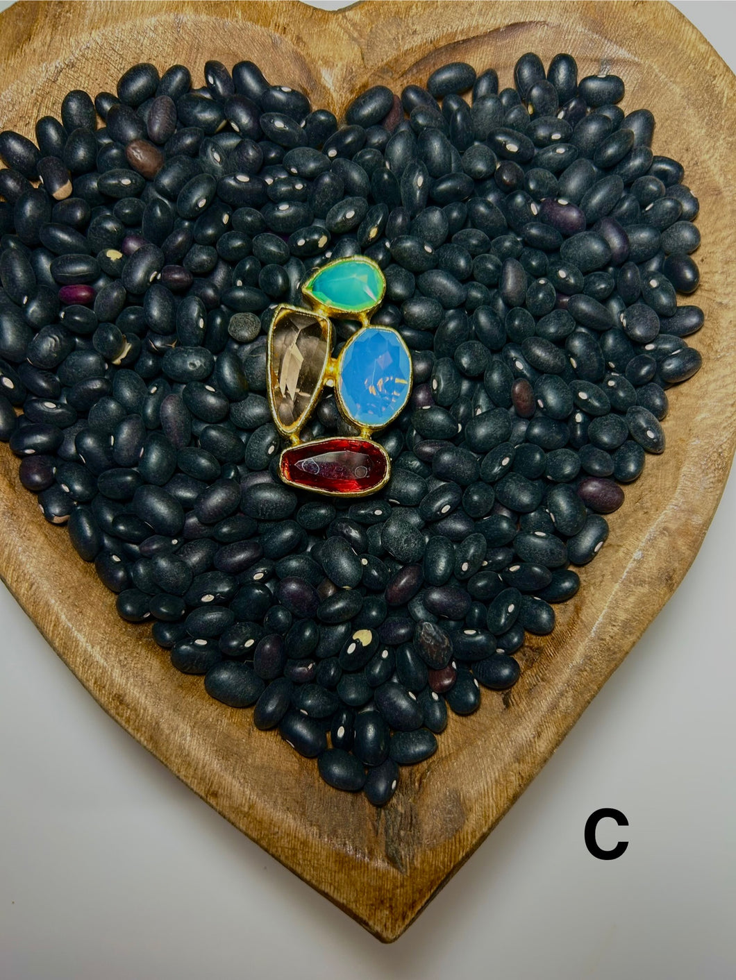 Gemstone ring C