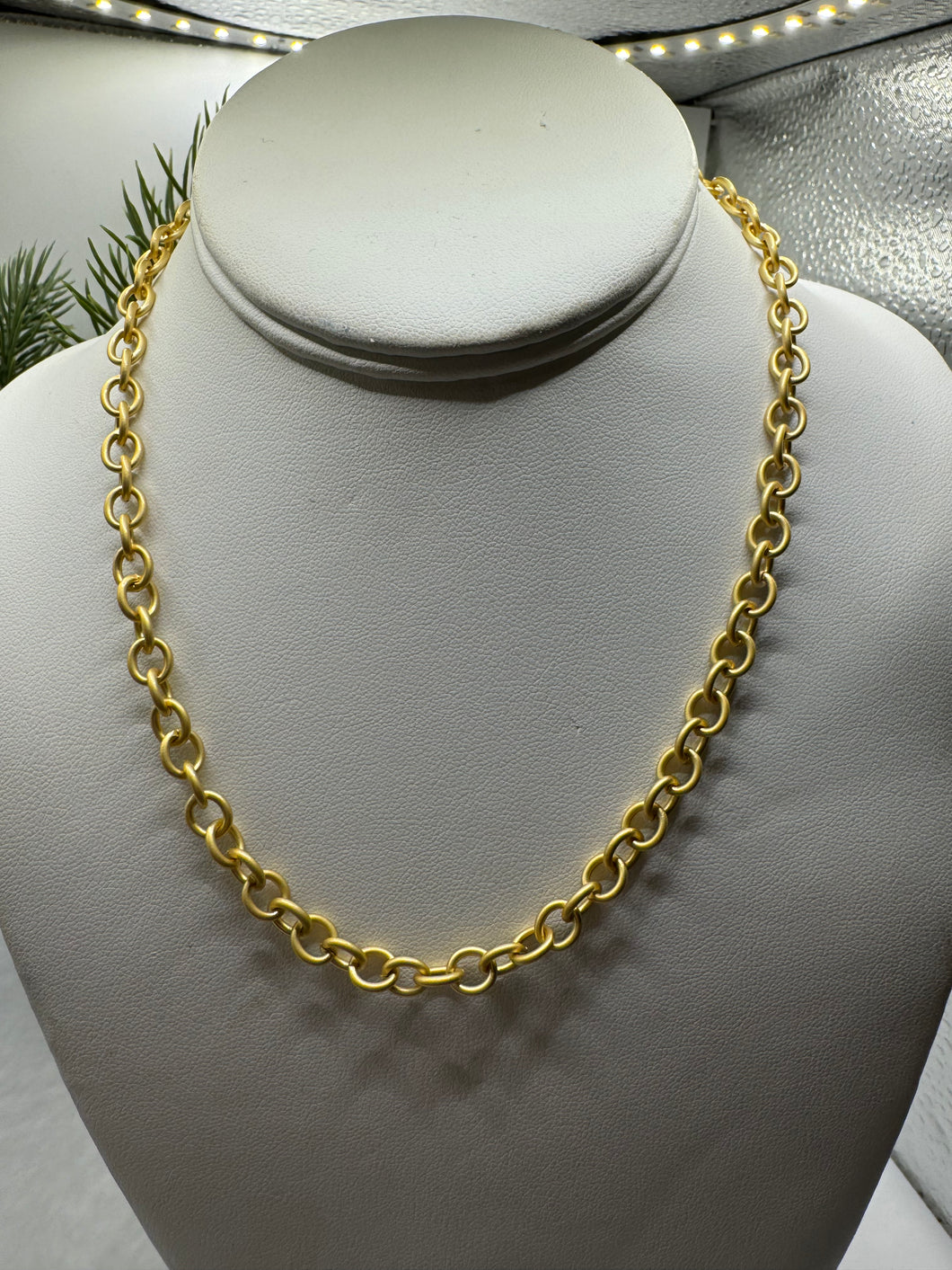 Bubble chain- gold