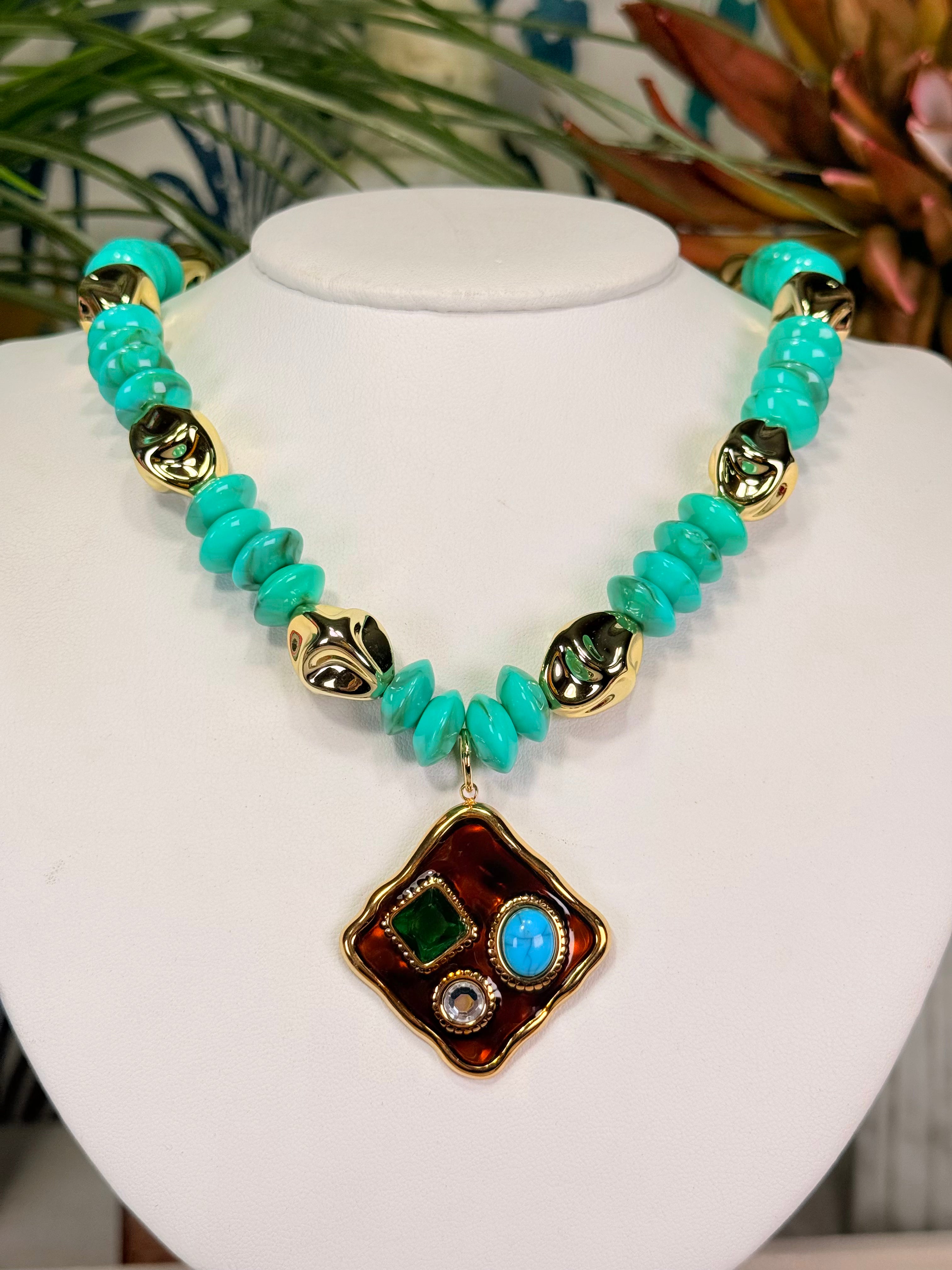 Beaded Necklaces w pendants
