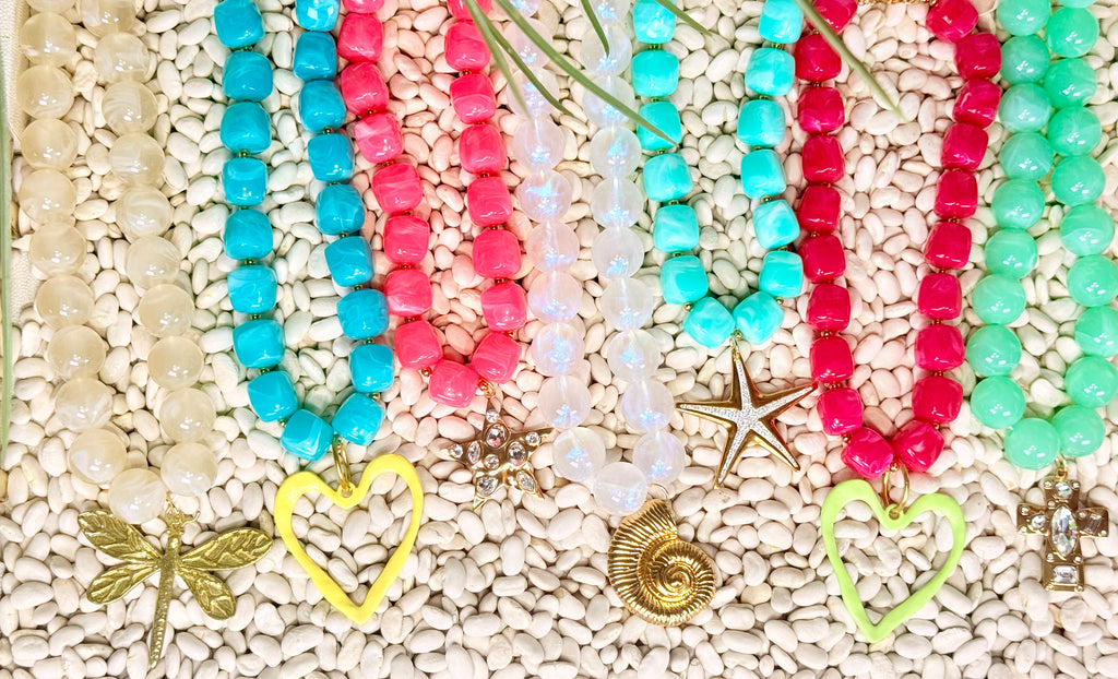 Beaded Necklaces w pendants