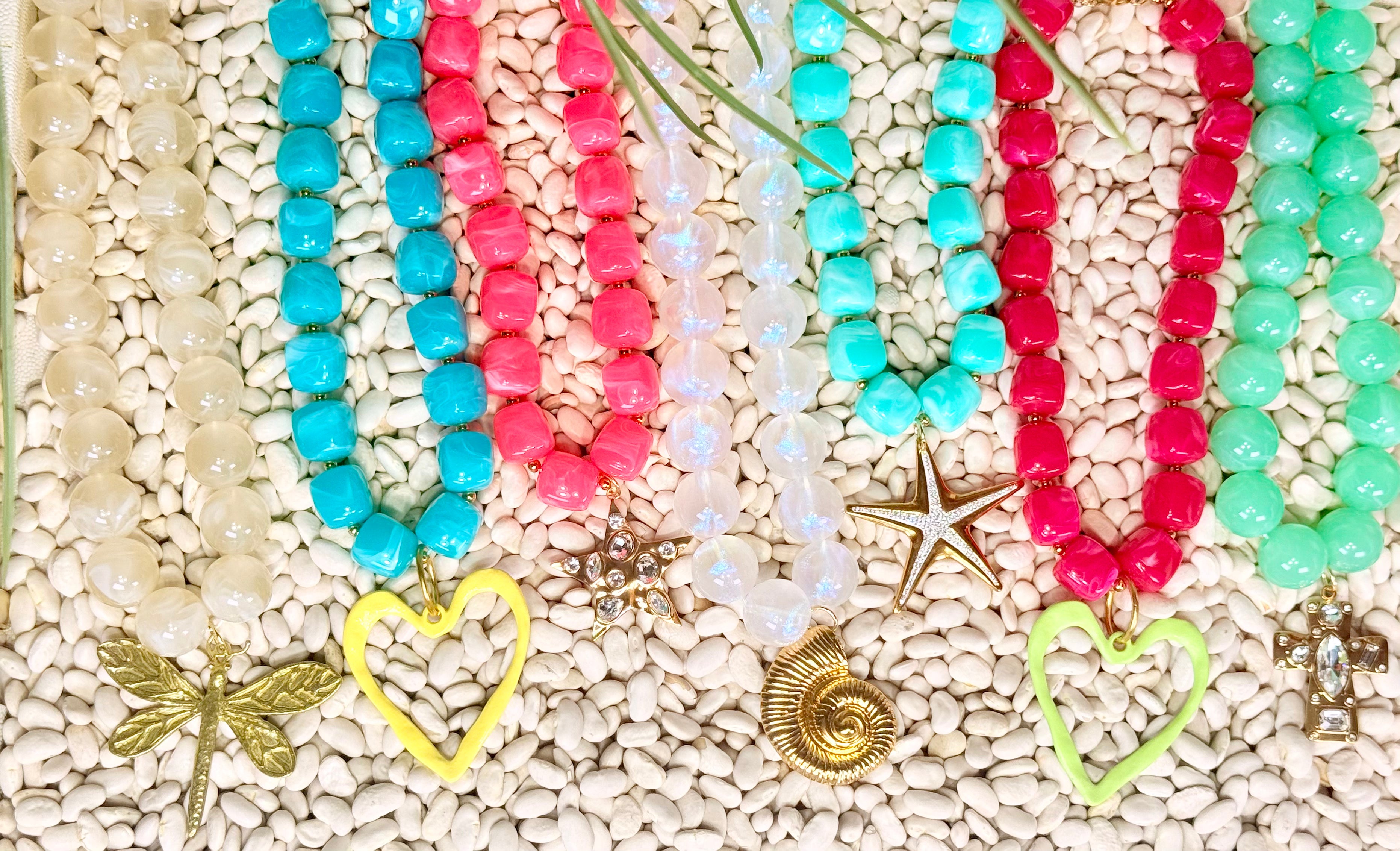Beaded Necklaces w pendants