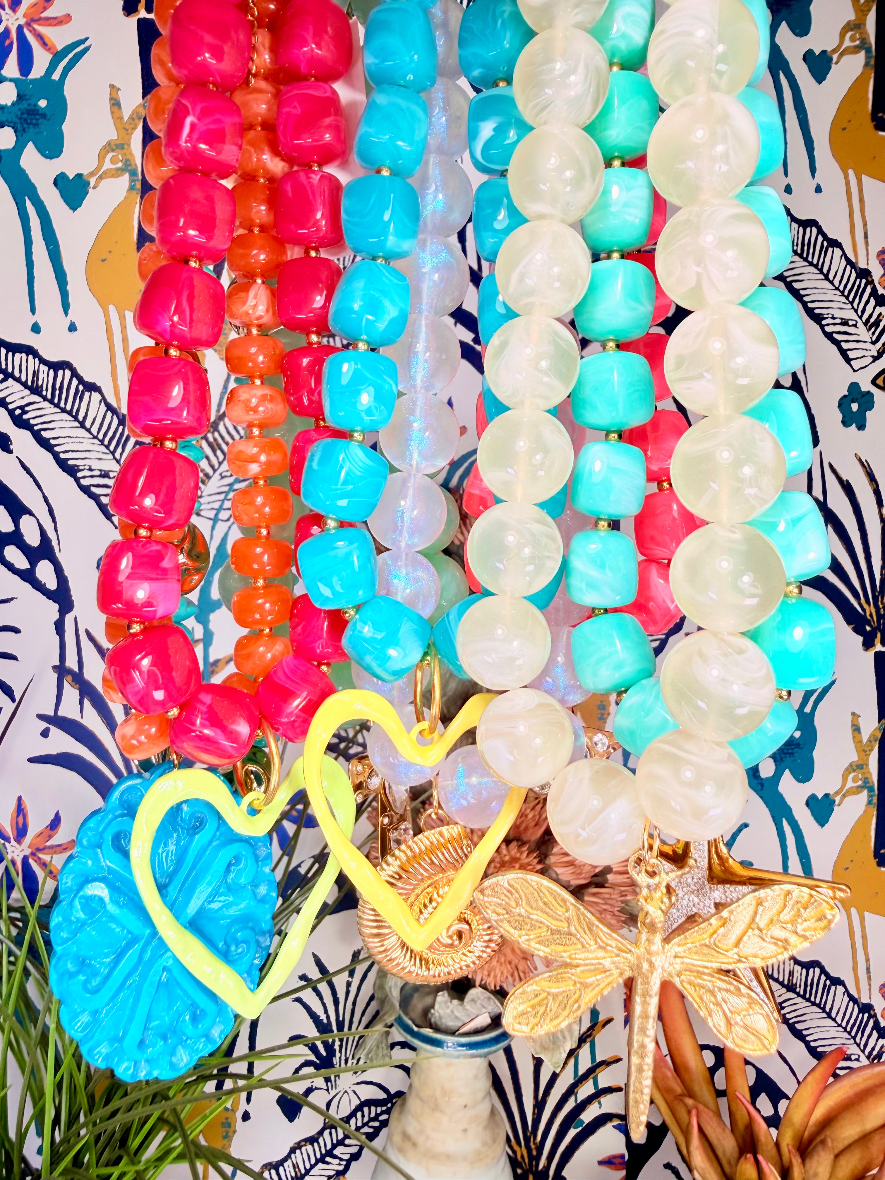 Beaded Necklaces w pendants
