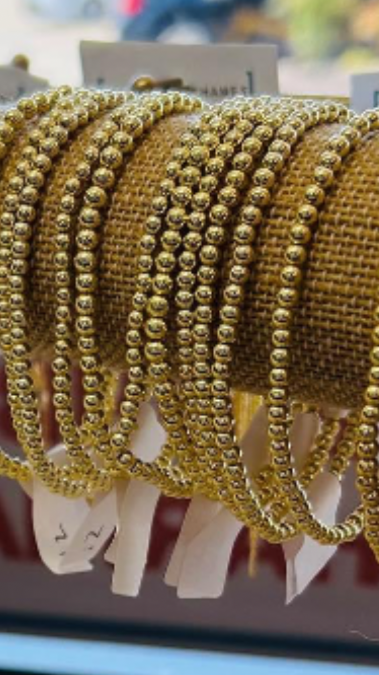beaded bracelet
