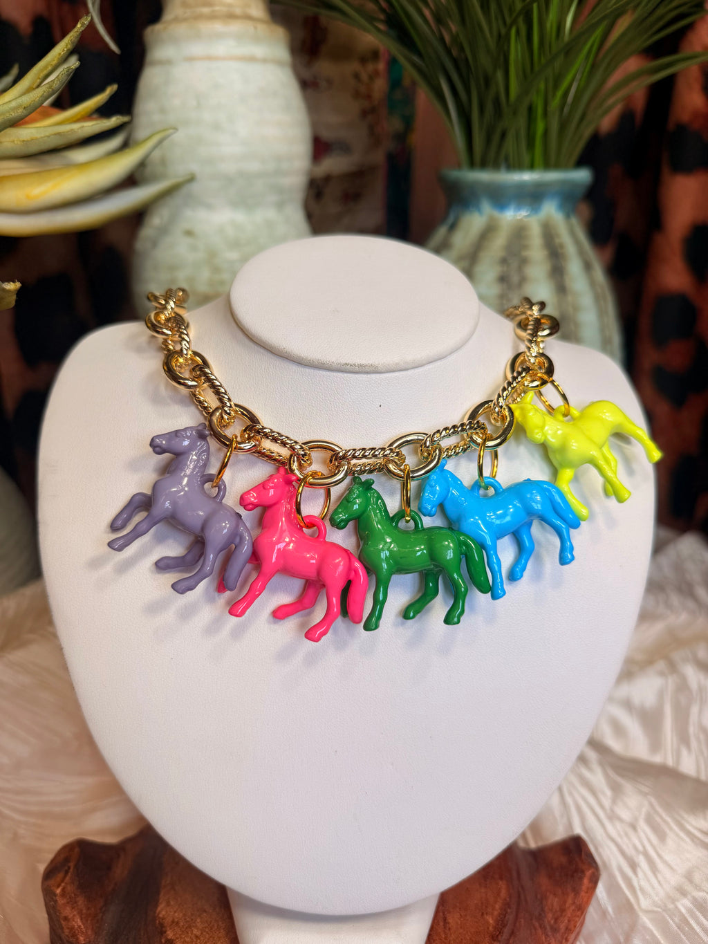 Funky Horse Necklace