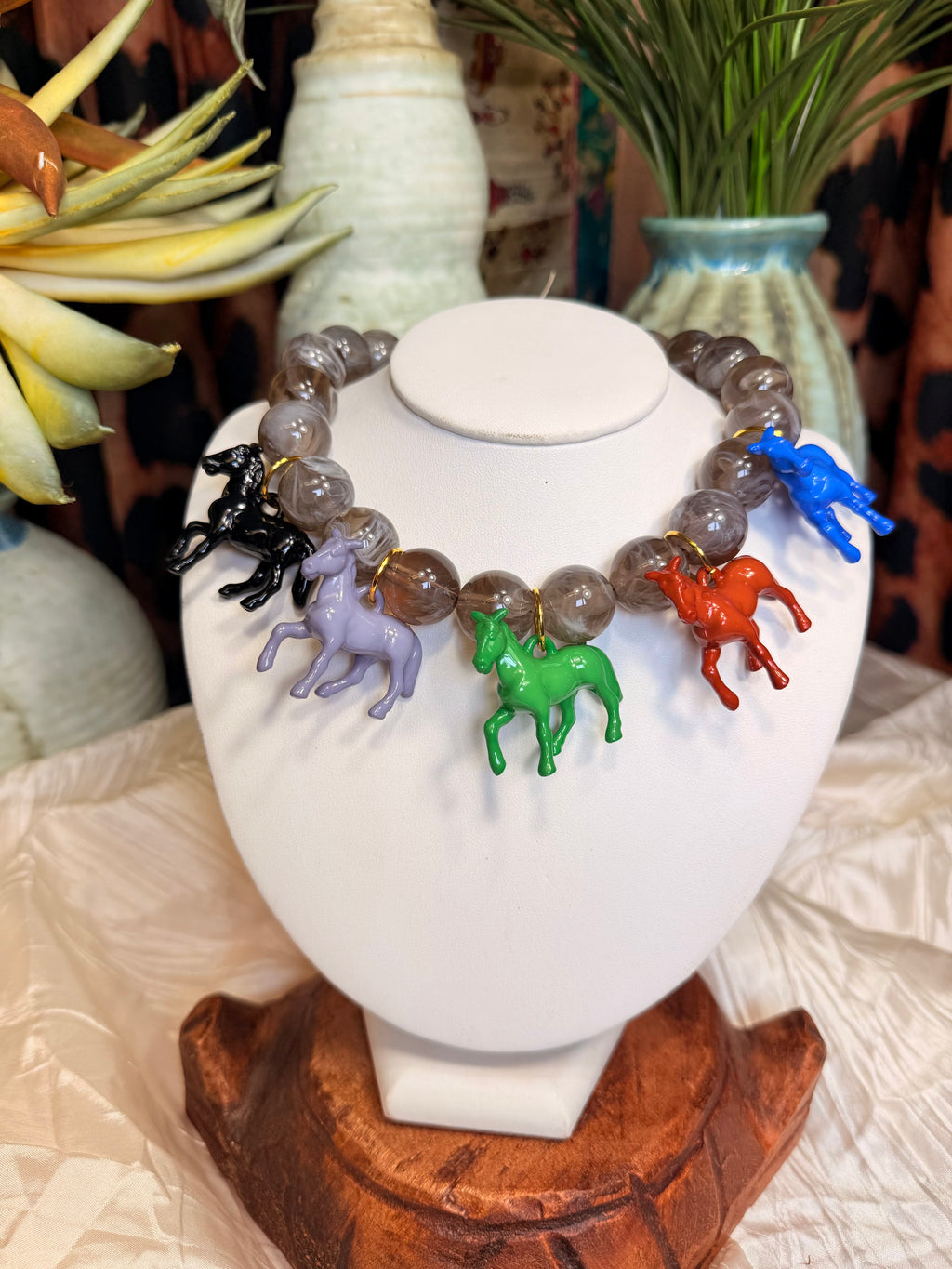 Funky Horse Necklace