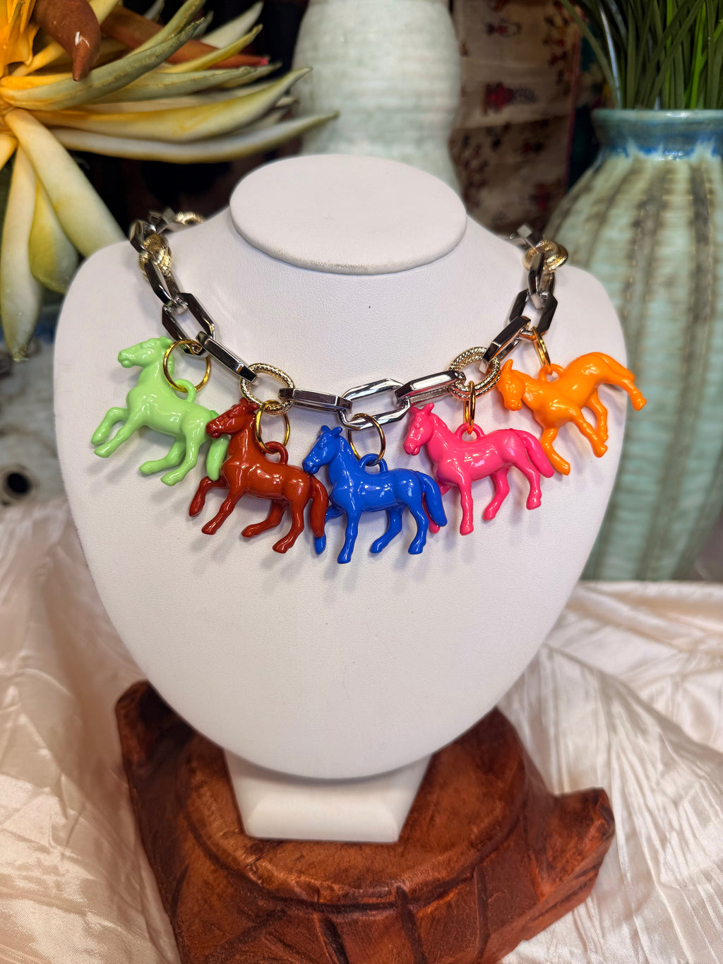 Funky Horse Necklace