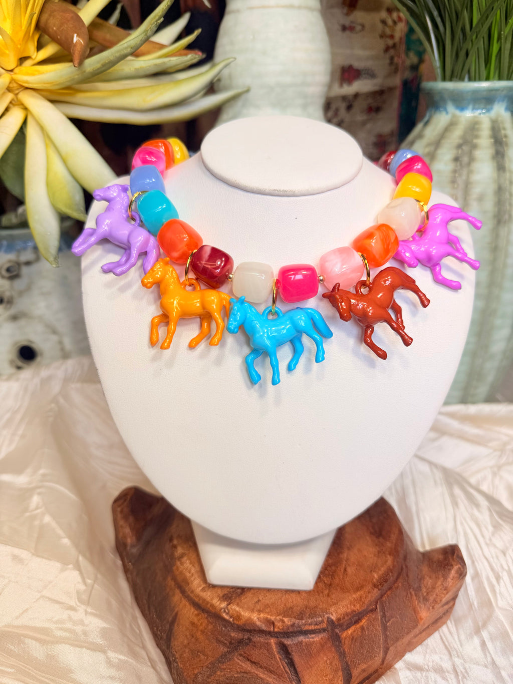 Funky Horse Necklace