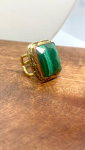Load image into Gallery viewer, Malachite Ring
